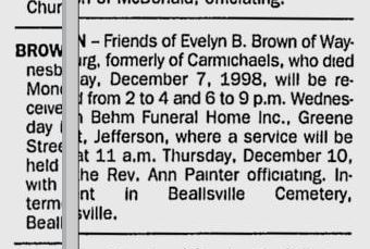Evelyn B. Brown